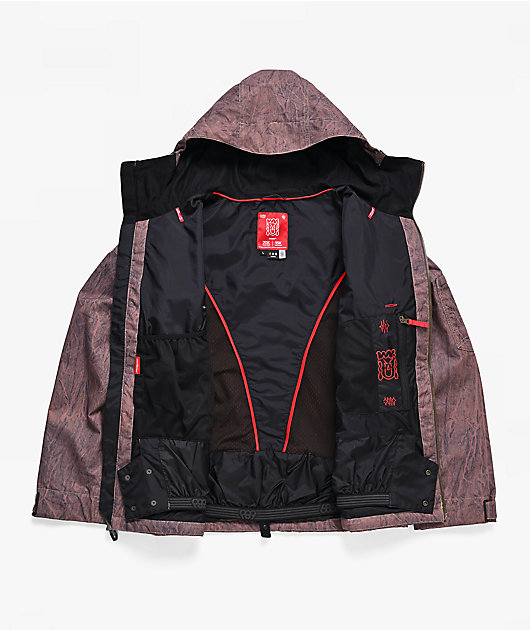 686 Dojo® Brown Crinkle Wash 20K Snowboard Jacket