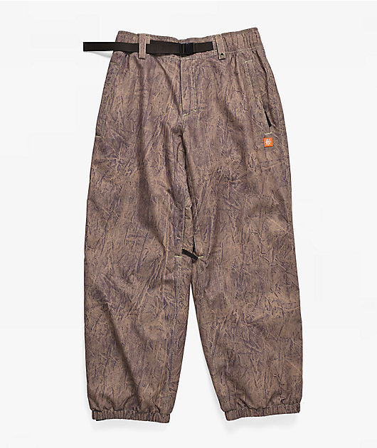 686 Dojo® Brown Crinkle Wash 20K Snowboard Pants