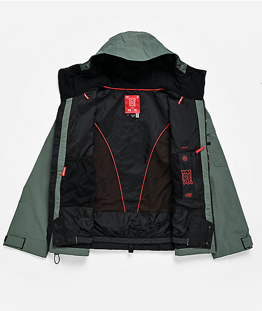 686 Dojo® Faded Green Crinkle 20K Snowboard Jacket