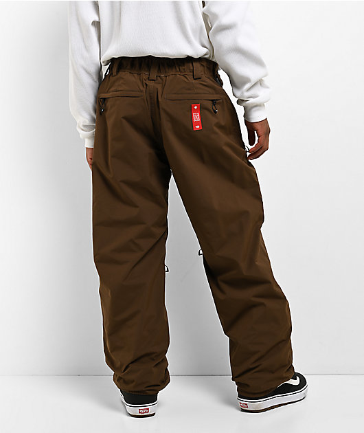 686 Dojo® GORE-TEX Dark Earth Brown 20K Snowboard Pants