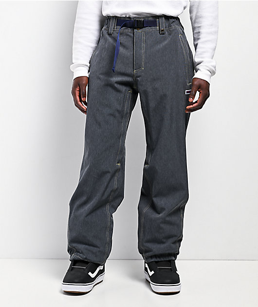 686 Dojo® Navy Denim 20K Snowboard Pants | Zumiez