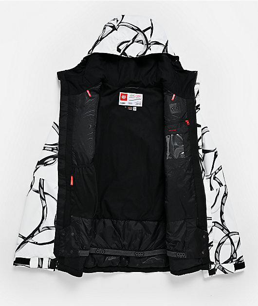 686 Foundation™ Wire White 10K Insulated Snowboard Jacket
