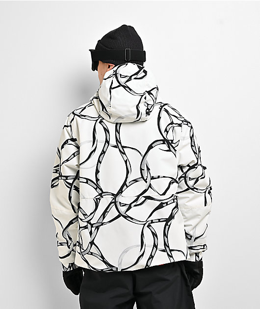 686 Foundation™ Wire White 10K Insulated Snowboard Jacket