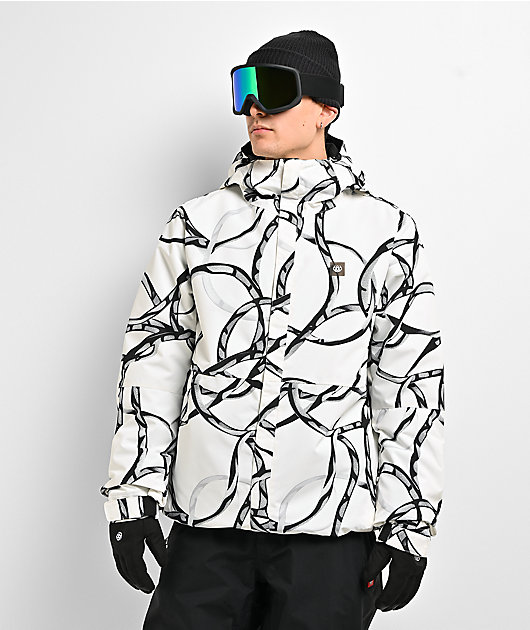 686 Foundation™ Wire White 10K Insulated Snowboard Jacket
