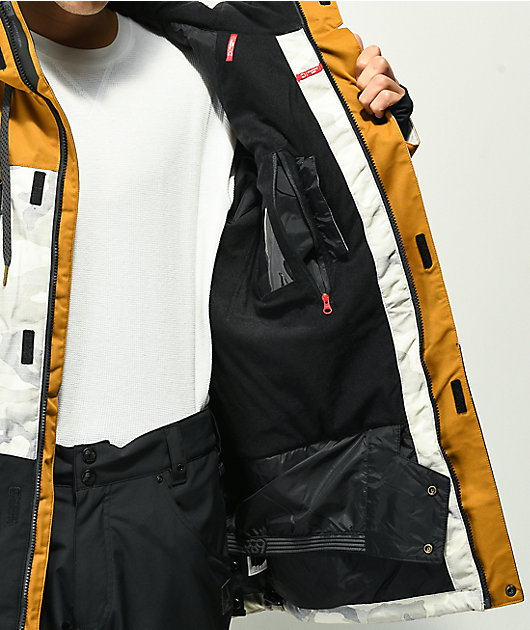 silver snowboard jacket