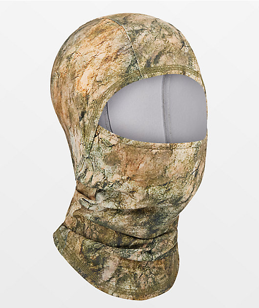686 Hurra Khaki Gruge Hinged Brown Balaclava