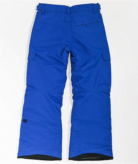 686 Infinity Pantalones cargo de Snowboard azules 10K para niños