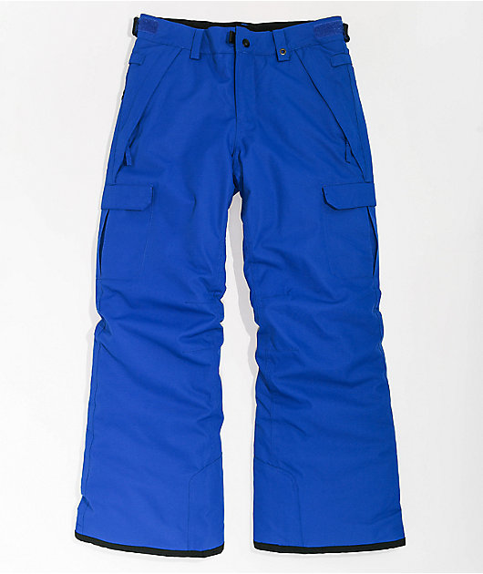 686 Infinity Pantalones cargo de Snowboard azules 10K para niños