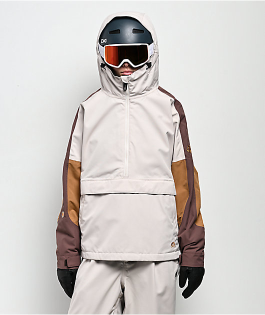 rew 上下 Ｌ AA 241 686 バートン 686 Outline™ Limestone 20K Anorak Snowboard Jacket | Zumiez