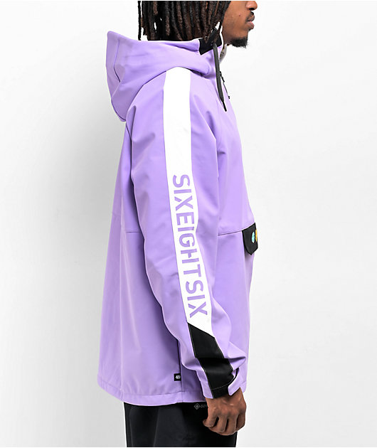 Purple anorak on sale