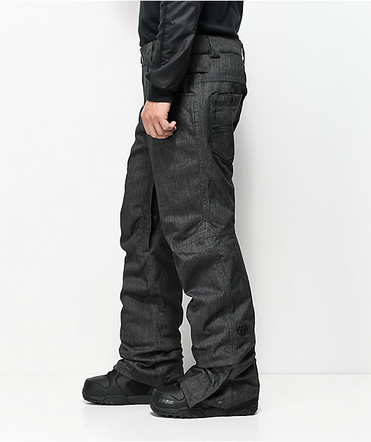 686 denim snowboard pants mens