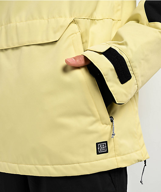 686 Renewal Dusty Yellow 10K Anorak Snowboard Jacket | Zumiez