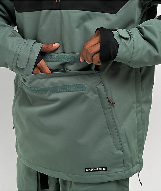 686 Renewal Green 10K Snowboard Jacket | Zumiez