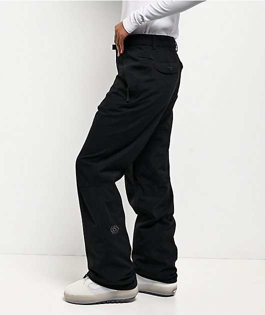 686 Standard Black 10K Snowboard Pants | Zumiez