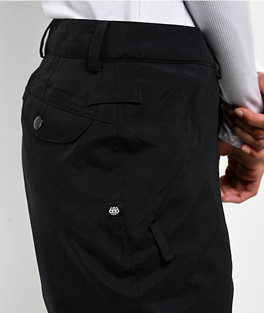 686 Standard Black 10K Snowboard Pants | Zumiez