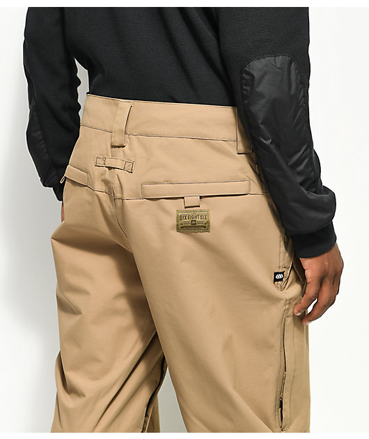 zumiez khaki joggers