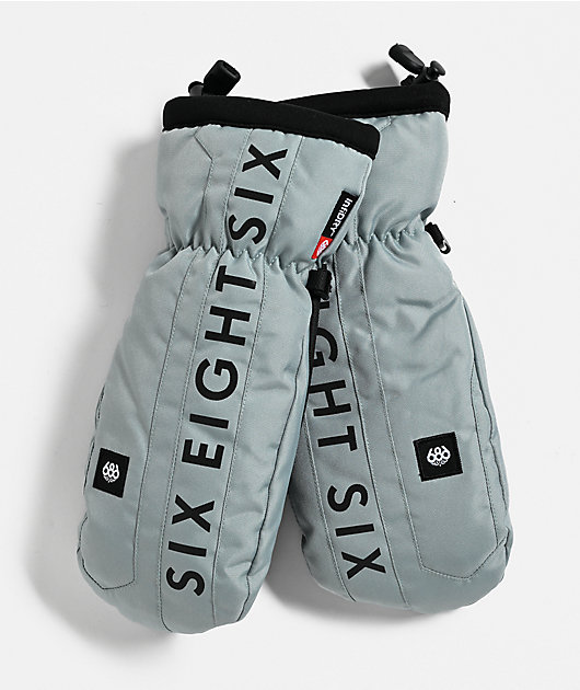 686 Team Merino Dusty Marine 10K Snowboard Mittens | Zumiez