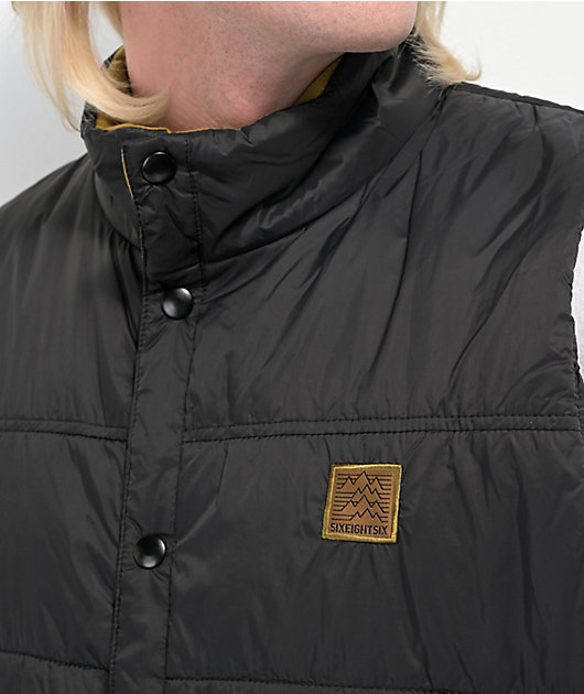 686 Thermal Black Puffer Vest