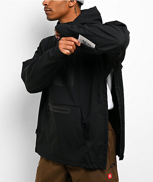 686 Waterproof Black 10K Snowboard Hoodie