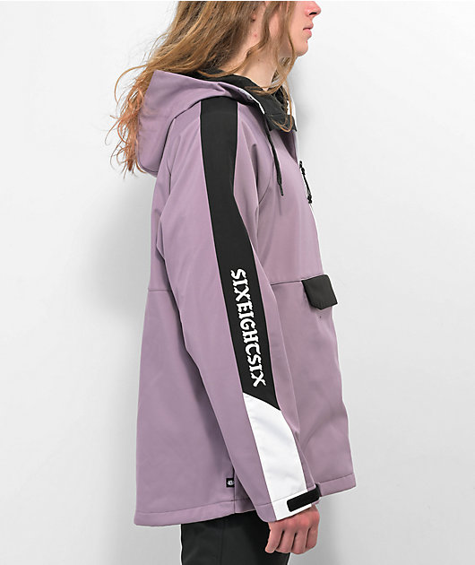 686 Waterproof Lavender 10K Anorak Snowboard Jacket 2023