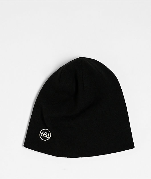 686 x Anti Social Social Club Black Skully Beanie | Zumiez