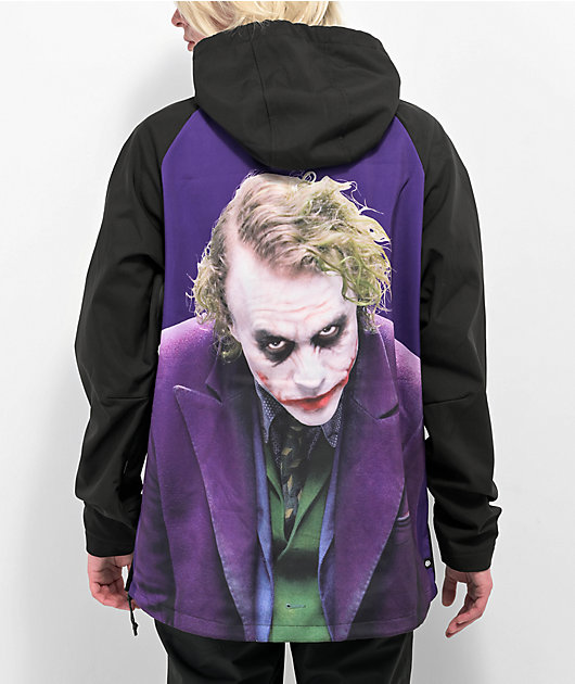 686 x Batman Purple Anorak 10K Snowboard Jacket 2023 | Zumiez