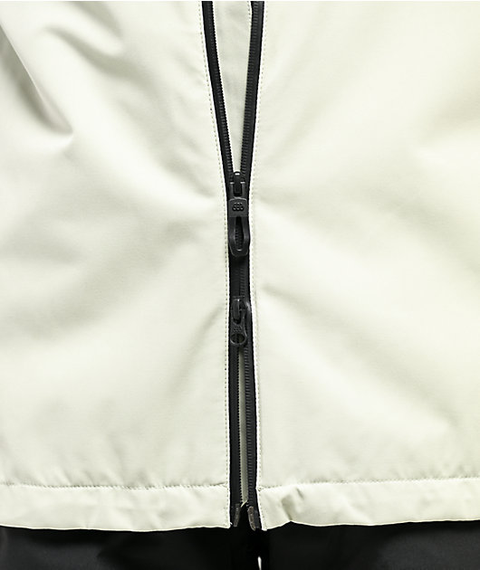 686 x HUF Double H Green Colorblock 10K Snowboard Jacket | Zumiez