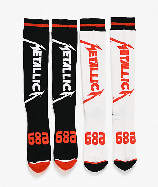 686 x Metallica 2 Pack Snow Socks
