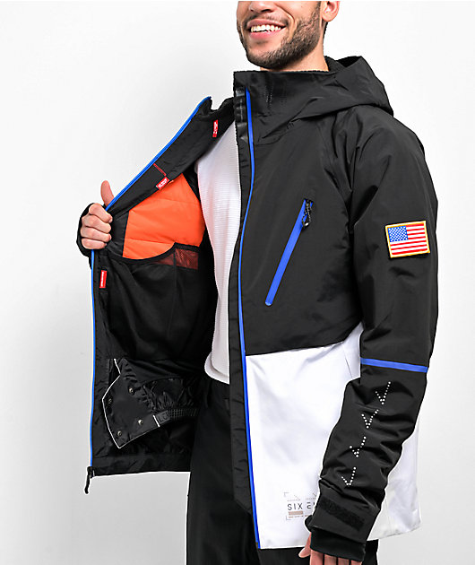 686 x NASA Exploration Black & White Snowboard Jacket