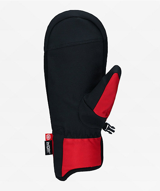 686 x Pabst Blue Ribbon Primer White 10K Snowboard Mittens | Zumiez