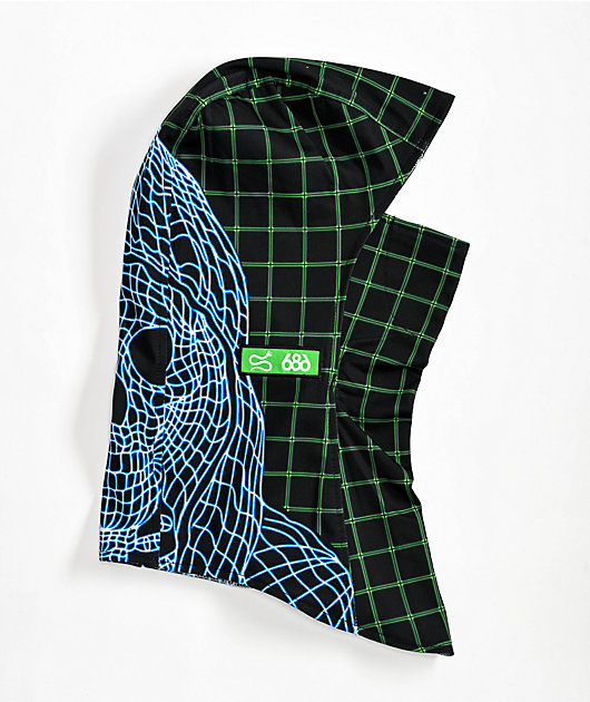 686 x Samborghini Deluxe Hinged Black Balaclava | Zumiez