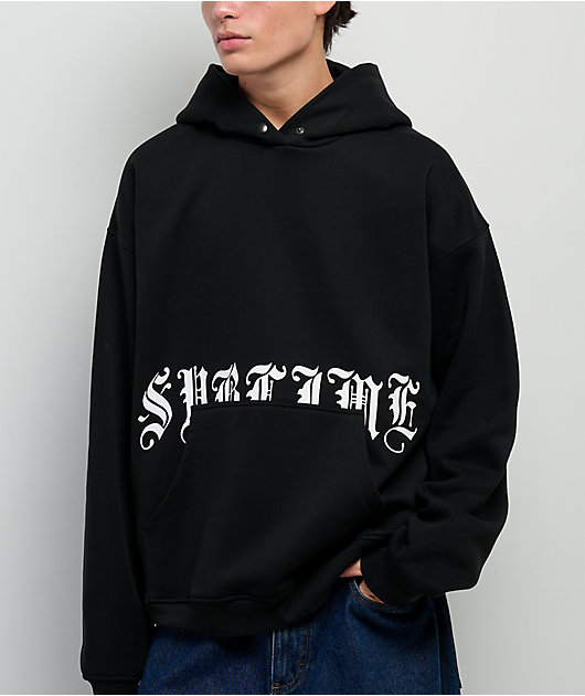 スノーボード 686 x sublime PREMIUM PULLOVER HOODY L 686 x Sublime Premium Heavyweight Black Hoodie | Zumiez