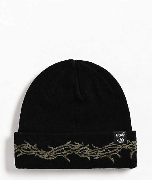 686 x Welcome Black Beanie | Zumiez