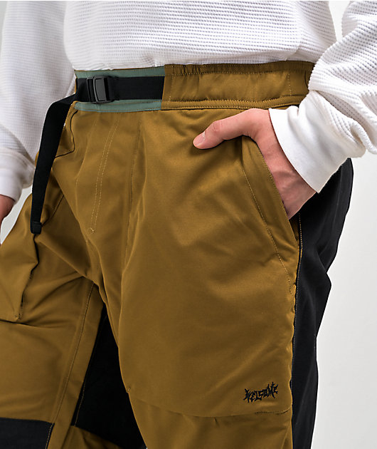 686 x Welcome Ghost 10K Tan Snowboard Pants