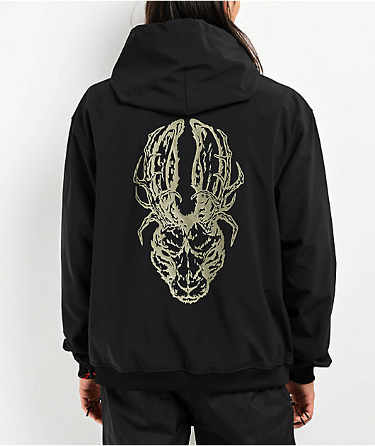 ウッドバーニング　d♡様 686 x Welcome Team Black 10K Snowboard Hoodie | Zumiez