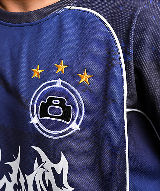 8THWNDR 8W Blue Soccer Jersey | Zumiez