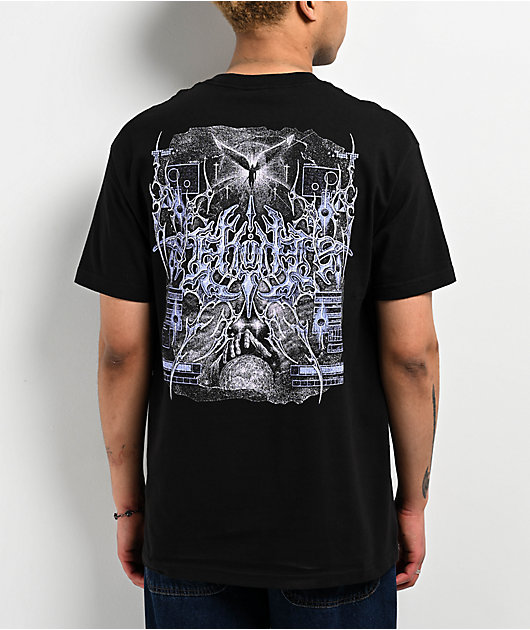 8THWNDR Cyberheaven Black T-Shirt | Zumiez