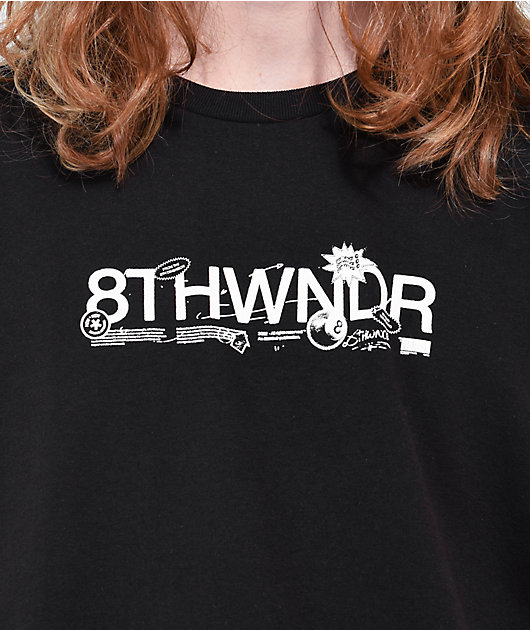 8THWNDR Molecule Black T-Shirt