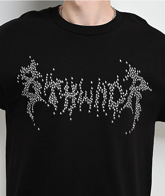 8THWNDR WebCrawler Black T-Shirt