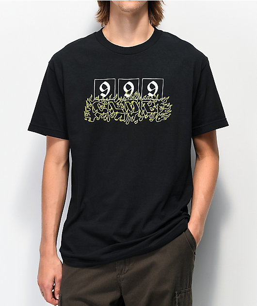 999 Club by Juice WRLD 999 Black T-Shirt