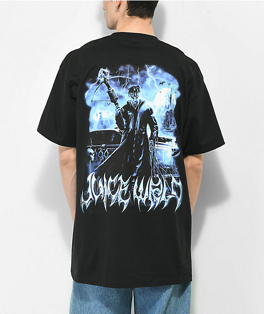 999 Club by Juice WRLD Demon Hunter Black T-Shirt | Zumiez