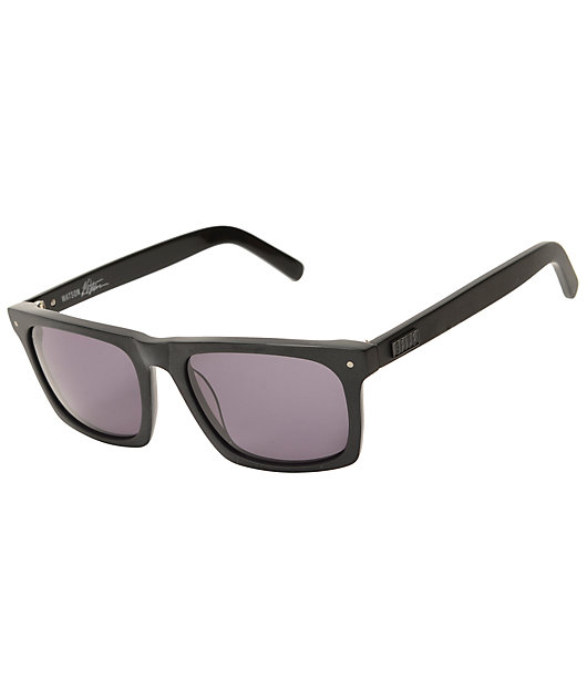9five Watson Matte Blackout Sunglasses Zumiez 