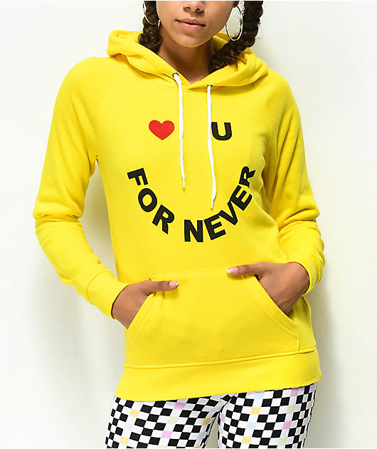 yellow hoodie zumiez