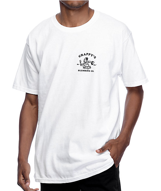 A-Lab Crappy's Plumbing camiseta blanca