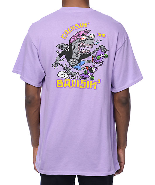 A-Lab Cruisin n Brusin camiseta en púrpura