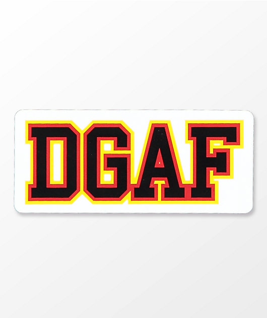 A-Lab DGAF Sticker