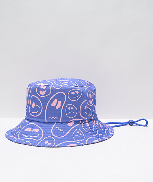 A-Lab Faces In Places Purple Boonie Hat