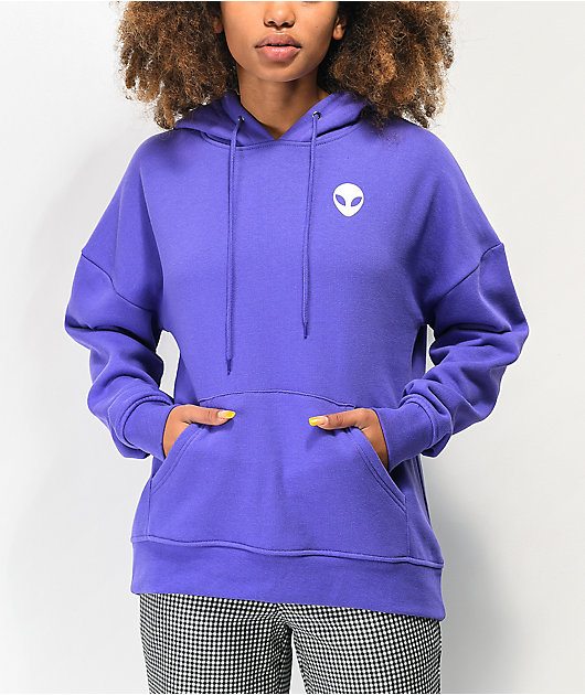 zumiez purple hoodie