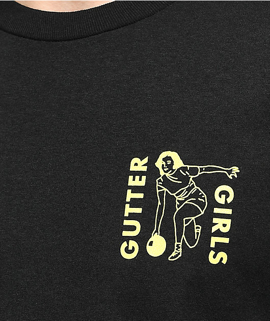 A-Lab Gutter Girls Bar Black T-Shirt