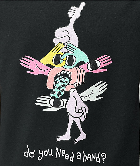 A-Lab Hands Black T-Shirt